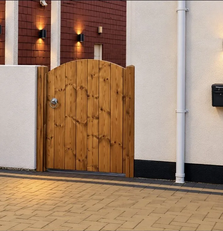 Arched garden gate